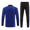 Barcelona Trainings Sweatshirt Pak 2024-25 Kwart-Zip Blauwe